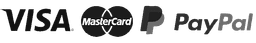 Accepted Payment Methods: Visa, Mastercard, PayPal